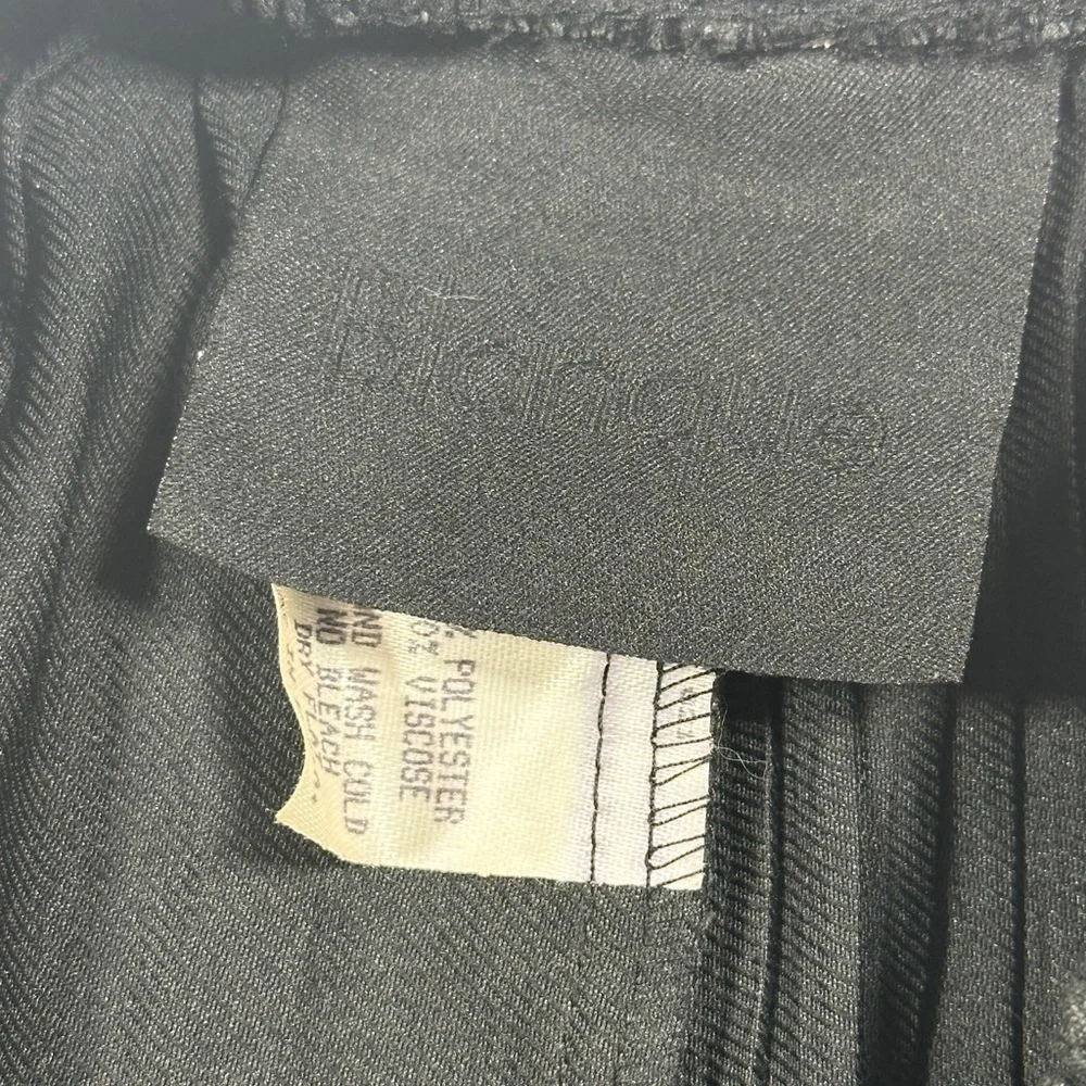 Woman’s Blanque Textured Wide Leg Pants Size 1​​ - Picture 5 of 8